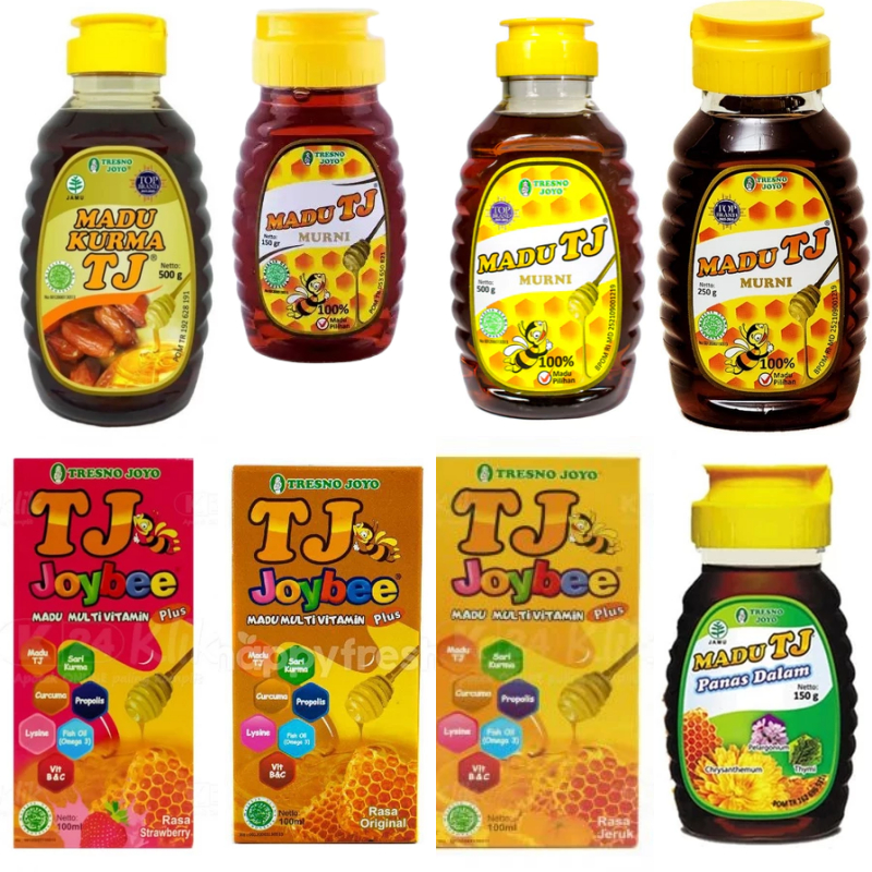 

Tresno Joyo Madu TJ Murni TJ Joybee Madu Vitamin Plus