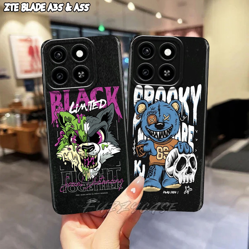 Softcase Hp ZTE BLADE A35 / ZTE BLADE A55 Motif RM01 Case Hp Nubia Neo 2 5G V60 Casing Silikone