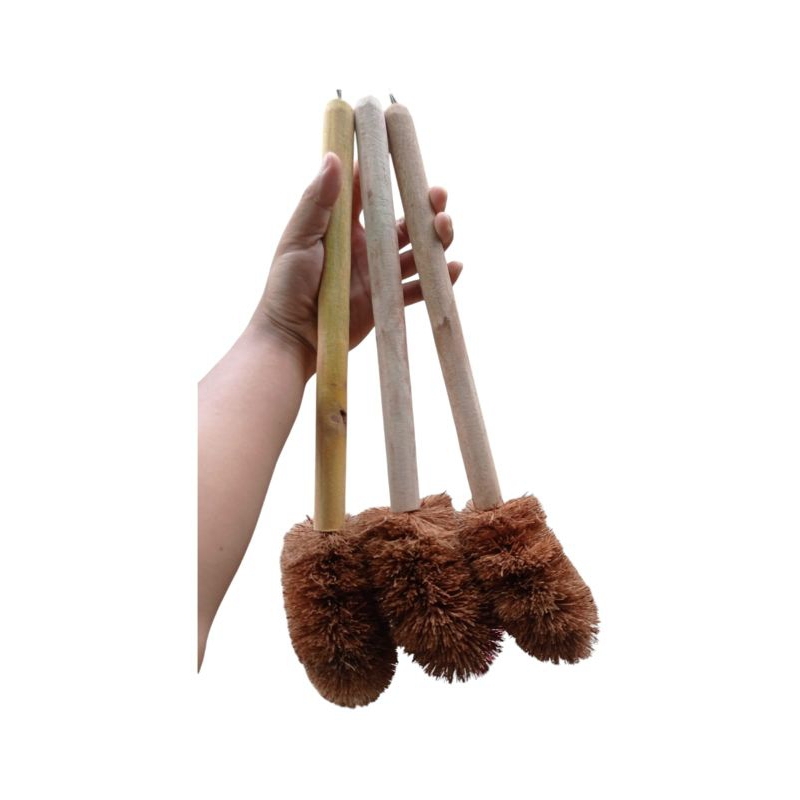 Sikat WC kamar mandi | sikat WC sabut kelapa alami