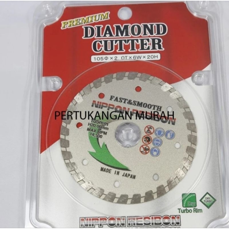 Diamond Wheel Nippon Resibon / Diamond Wheel Kering / Diamond Wheel Basah / Diamond Wheel Turbo