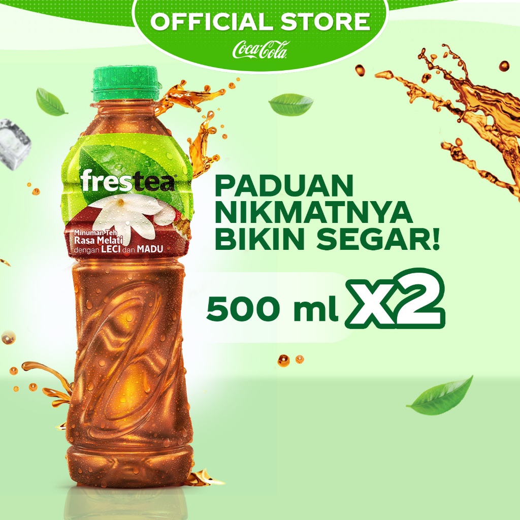 

Frestea Melati dengan Leci dan Madu - Botol 500mL x 2pcs