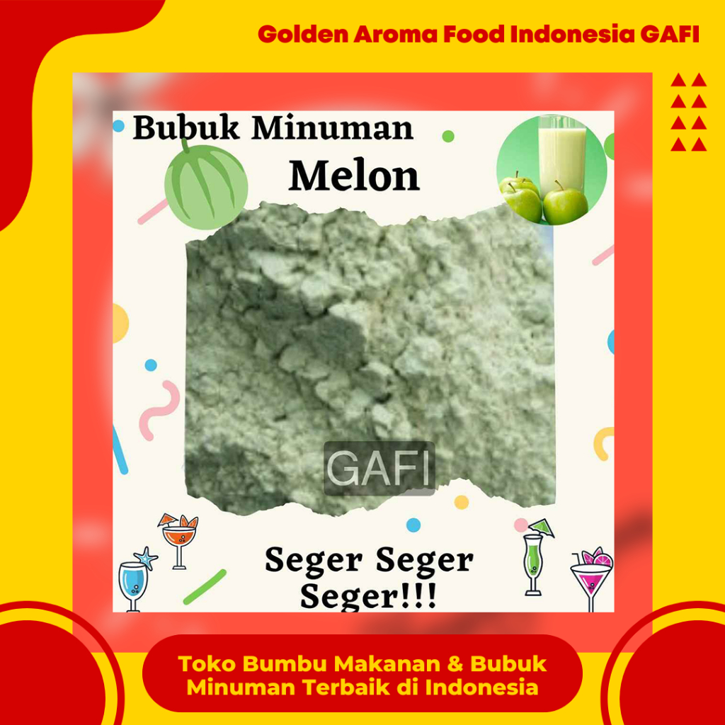 

Bubuk Minuman Melon 1 Kg Serbuk Minuman Rasa Melon Wintermelon Powder 1Kg Enak Murah Kekinian Golden