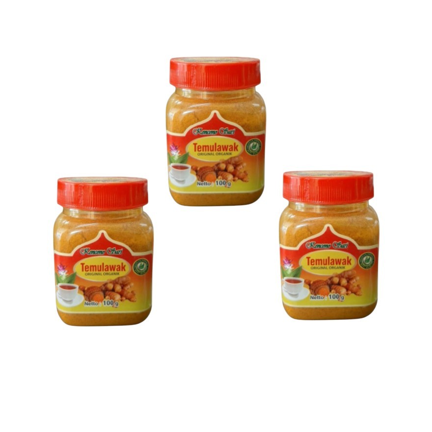 

3 botol temulawak instant x100gram I rempah bubuk