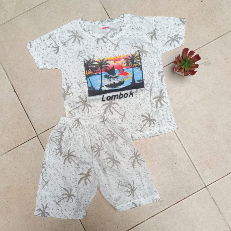 Kaos Setelan Anak Lombok