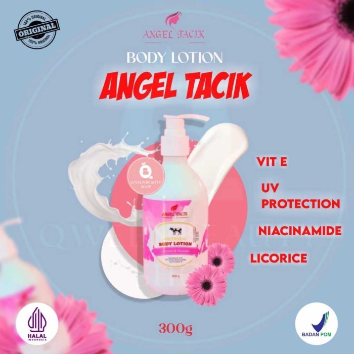 ANGEL TACIK body lotion original bpom viral tiktok  pemutih badan dan tangan ori