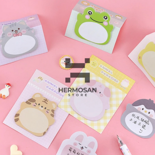 

20 Lembar Sticker Stiker Pack Bentuk Karakter Lucu Aksesoris Hiasan Tempelan Cover Notes Notebook Memo Buku Tulis Diary Book