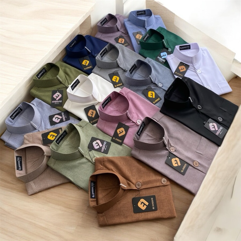 Baju Koko Haibah Katun Madinah premium habaib Lengan Panjang Dewasa ELhaddad