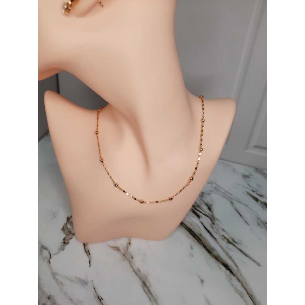 [ Xu Ping } Kalung Emas Biji Lada Biji Cabe