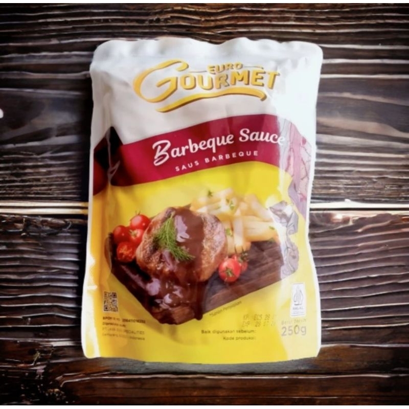 

EURO GOURMET Saus Barbeque Pouch 250gr