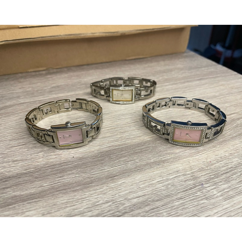 jam tangan wanita guess - silver