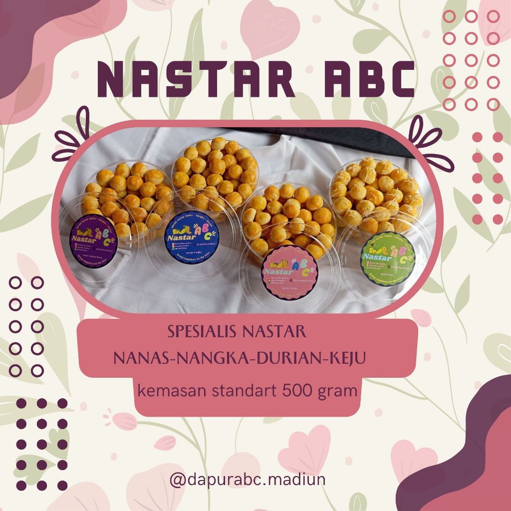 

Nastar ABC kemasan 500 gram