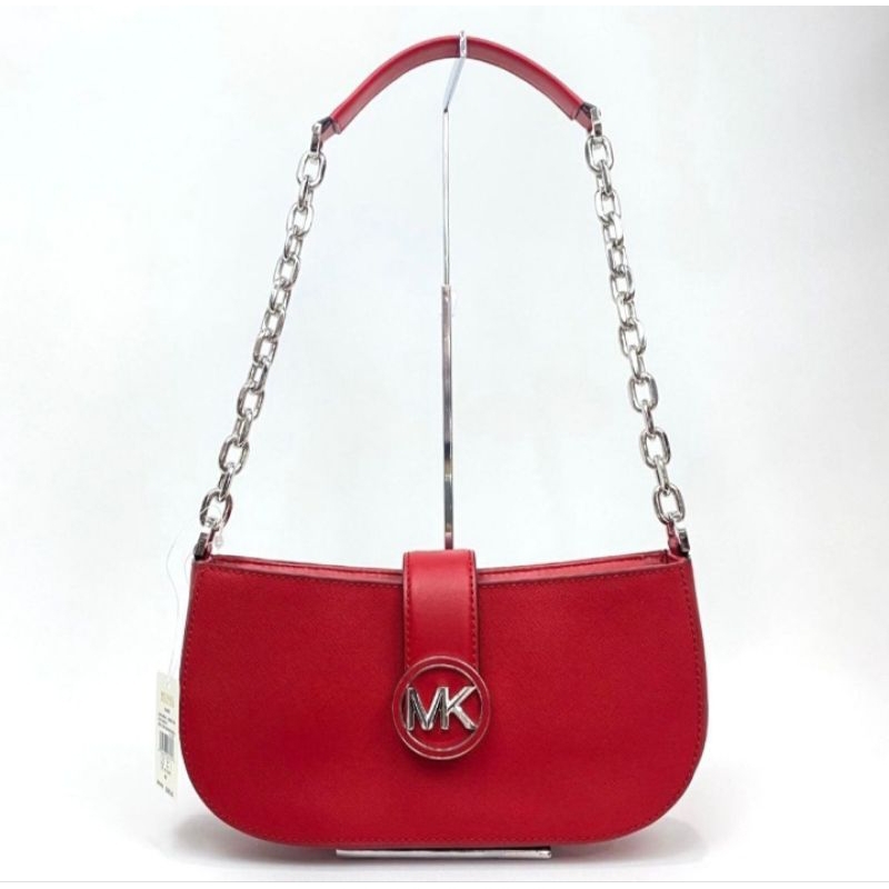 Mk carmen sm pouchette bright red