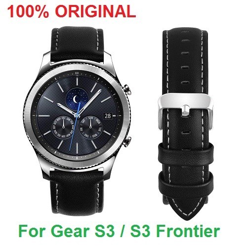 100% ORIGINAL SAMSUNG Leather Strap Band Gear S3 Classic / Frontier
