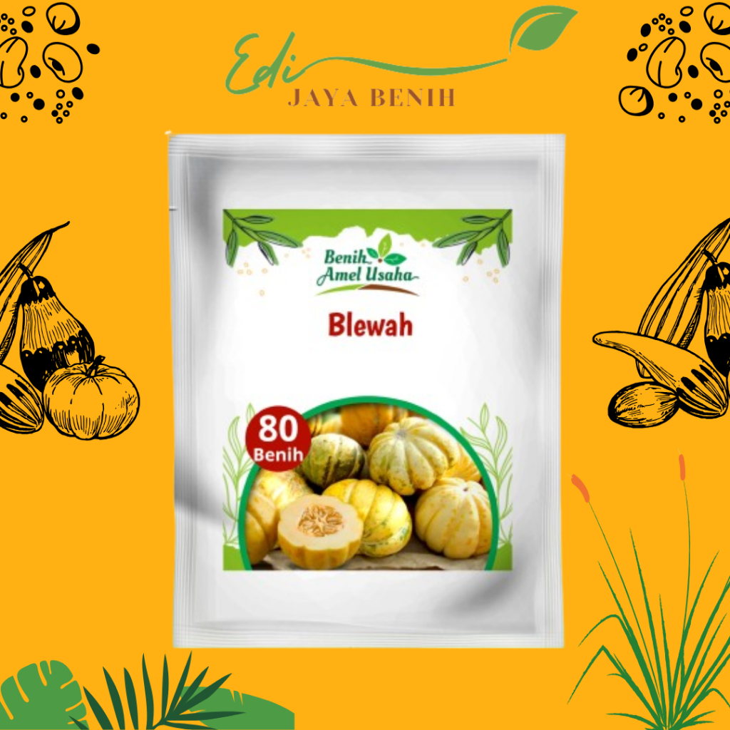 benih blewah super isi 80 benih / bibit blewah segar cepat tumbuh