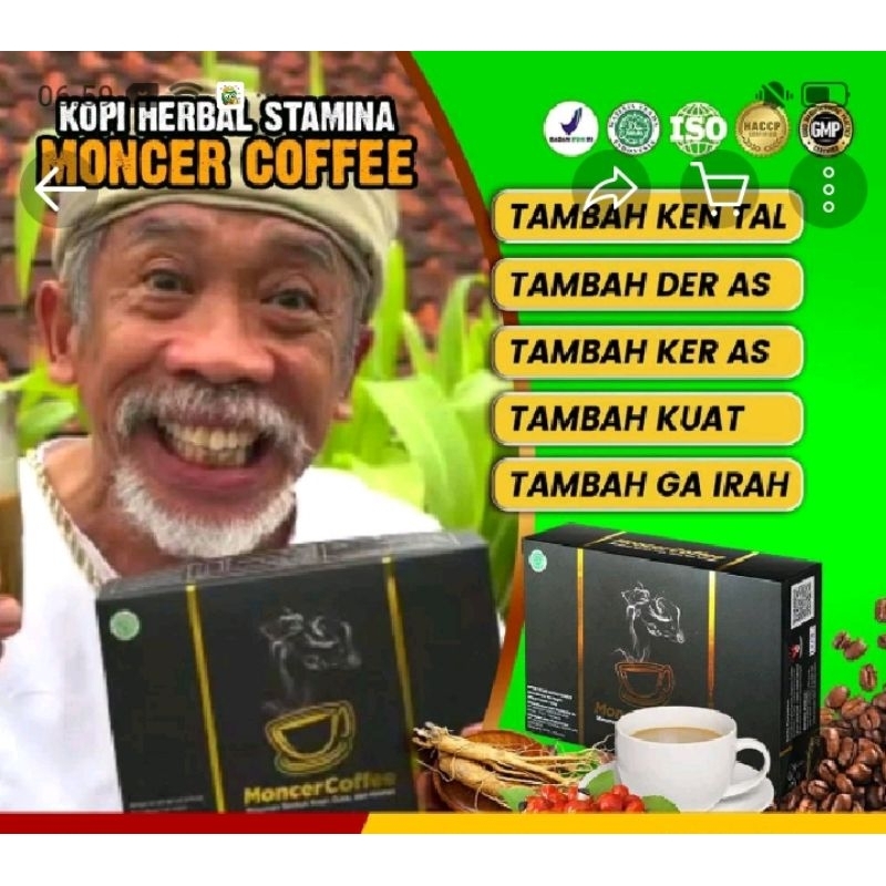 

Kopi Monnceer Original Berkhasiat Herbal Alami Khusus Pria Privasi Aman Terjaga Tanpa Efek Samping