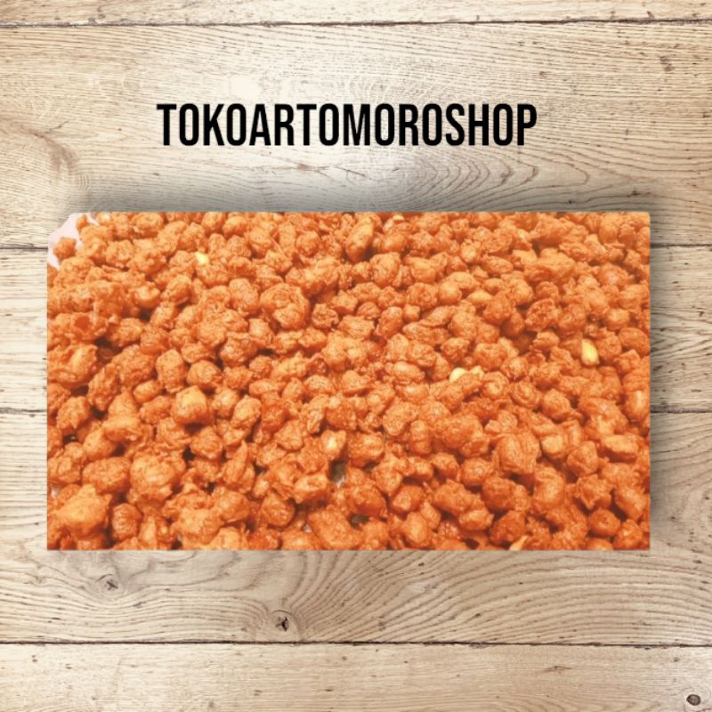 

kacang telur pedas manis 1kg / kacang telur/kacang kribo