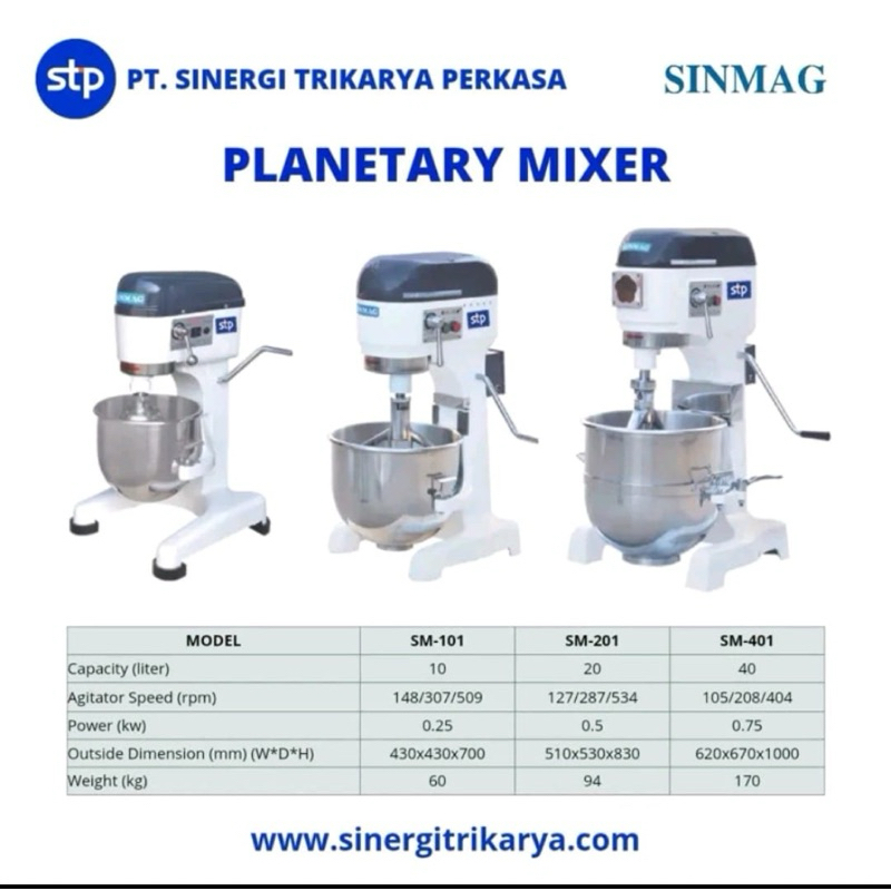 Planetary Mixer SM 201