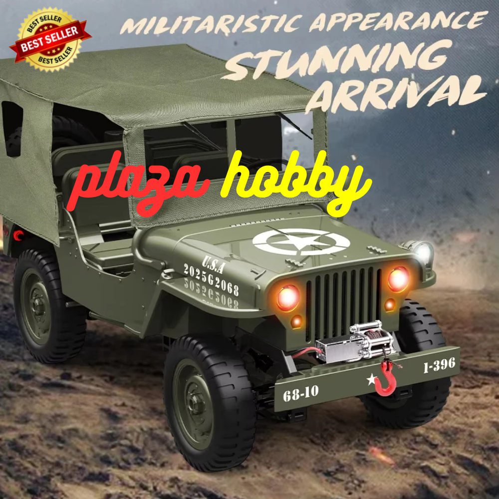 JJRC C8815 JEEP WILLYS military rc car crawler off-road full propo RTR