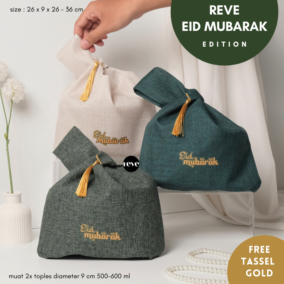 

EID edition Reve Knotted Bag 24x9x20 tas hampers goodie bag event premium