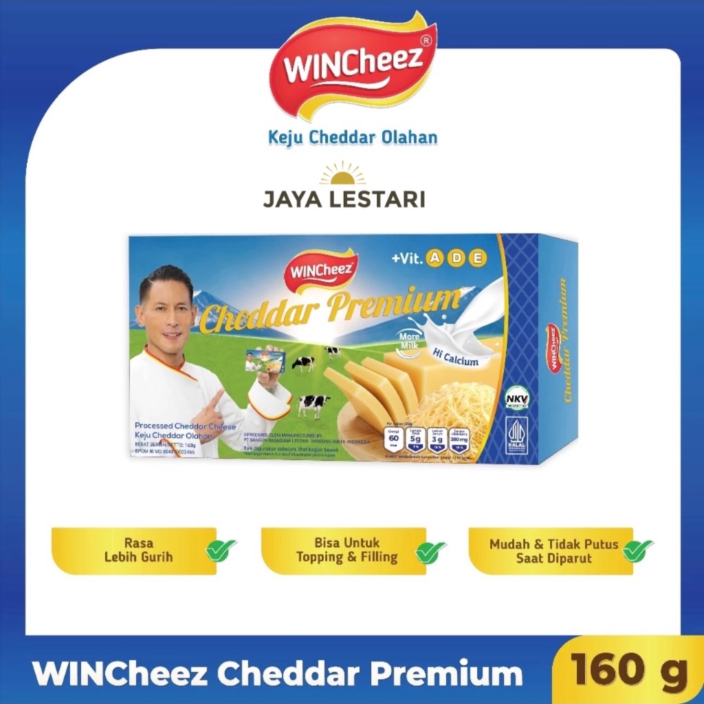 

Wincheez Cheddar Premium (160g)
