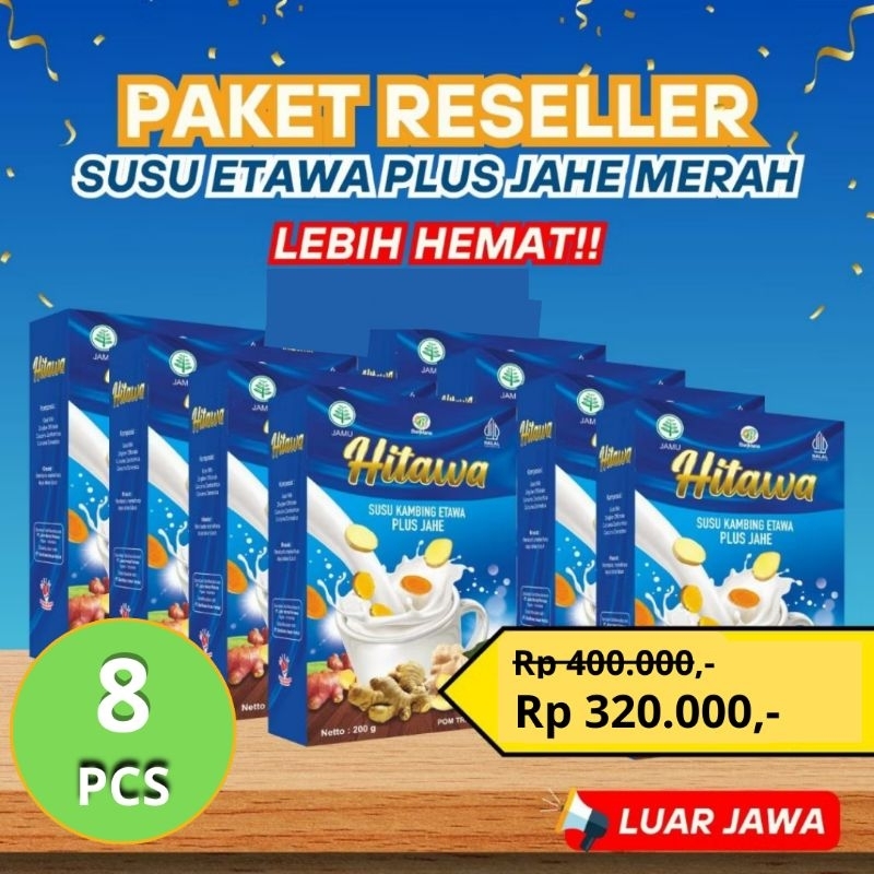 

Paket Reseller Hitawa 8 Box