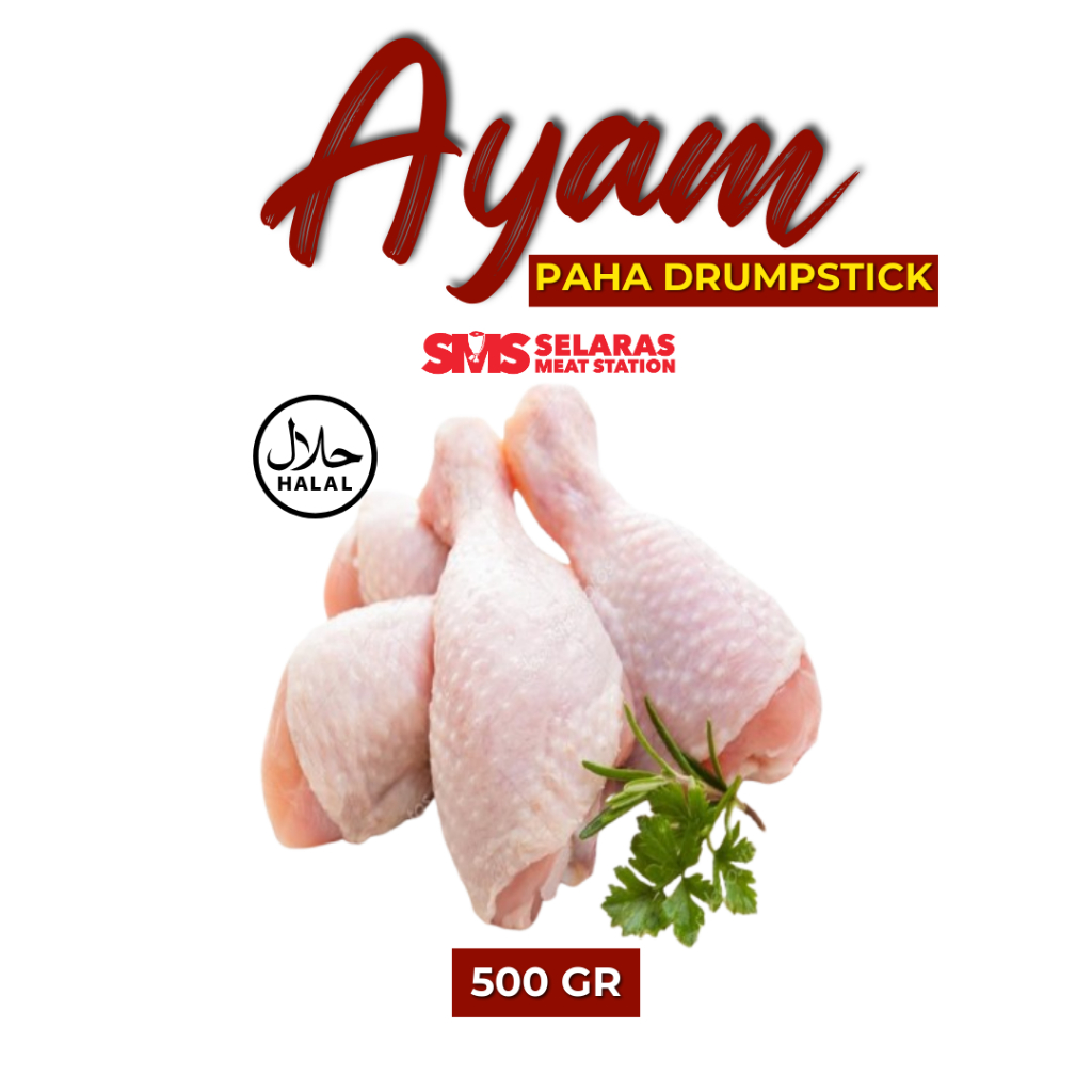 

Paha Ayam Pentung Chicken Drump Stick 500 gram Frozen Tangerang Selatan