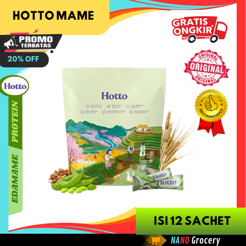 

Hotto Mame Edamame Protein | Hidup Sehat dengan Edamame