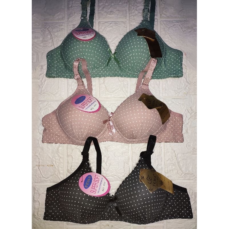 Bh bra wanita fema 8207 / bh bra tanpa kawat / bh bra busa tipis sedang / bh bra remaja / bh bra wan