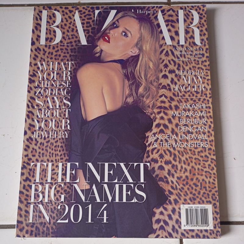 MAJALAH BAZAAR INDONESIA JANUARI 2014