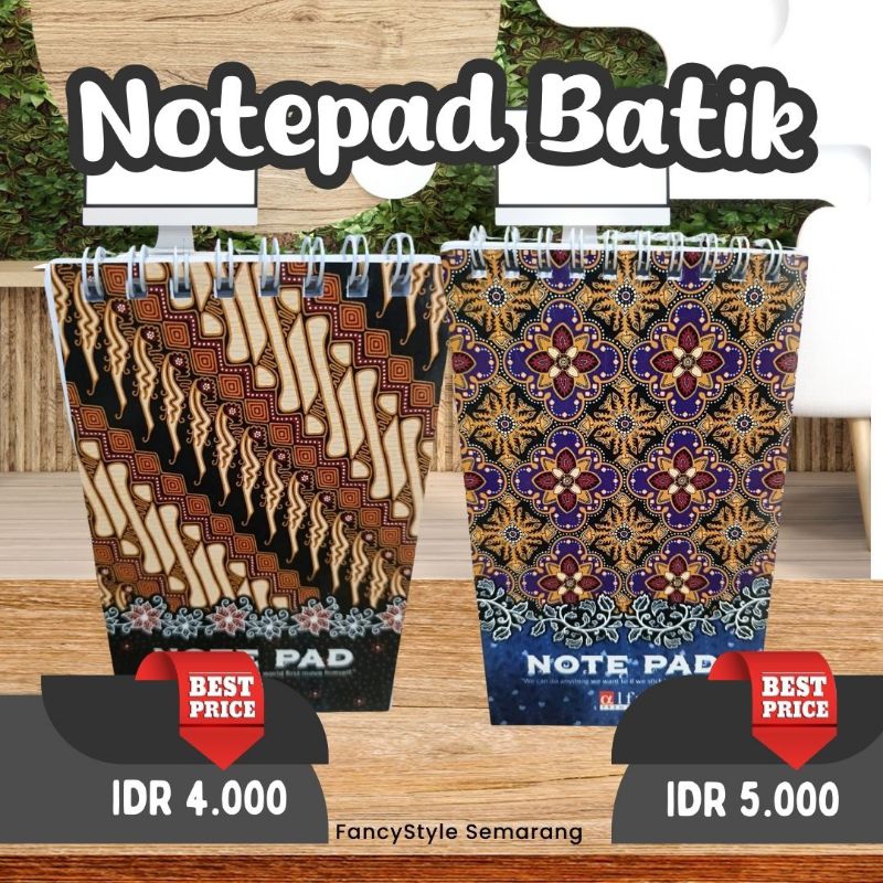 

NOTEPAD BATIK