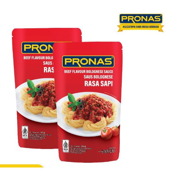 

Pronas Bolognese daging sapi 315gr