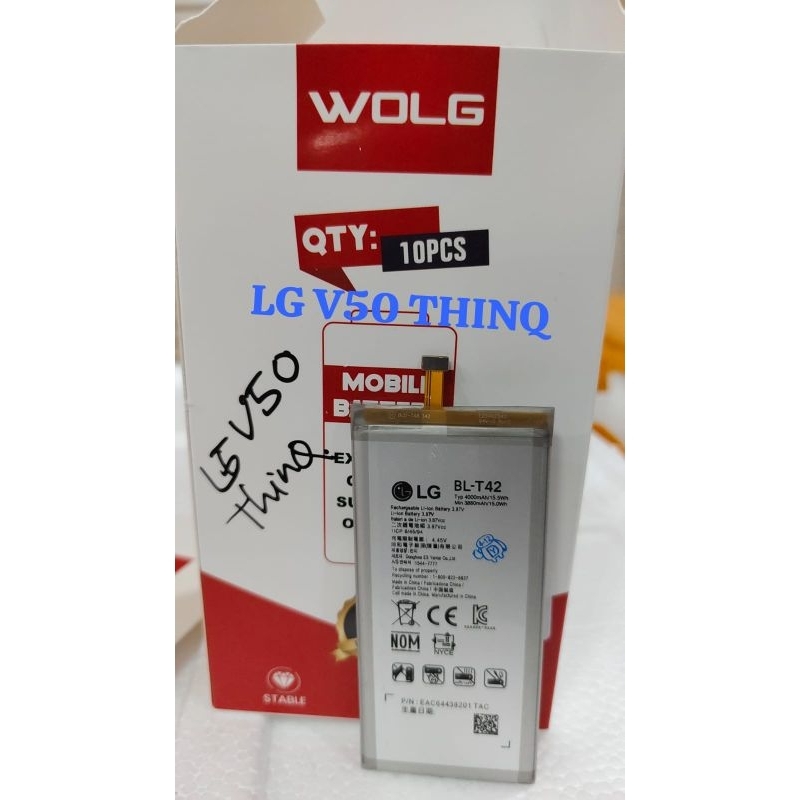 Batre Batrai Wolg LG V50/V50S THINQ( BL - T42 ) BL T46 LG V60 THINQ