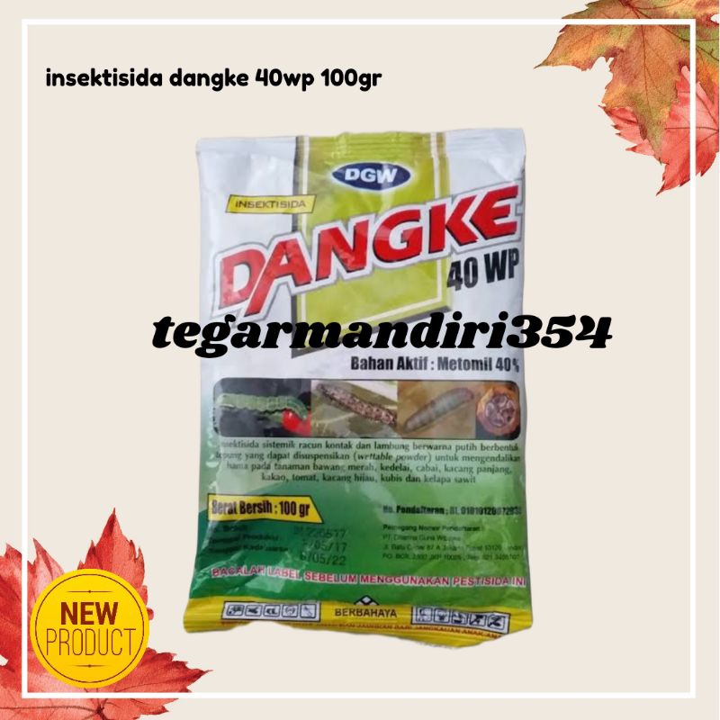 INSEKTISIDA DANGKE 100GRAM racun hama tanaman dangke 40wp 100gram insektisida ulat dangke100gram