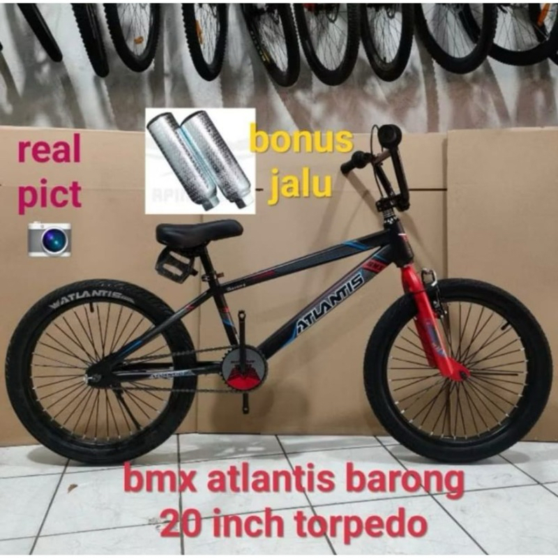 sepeda anak laki laki bmx 20 inch atlantis barong / sepeda anak bmx 20 axxil