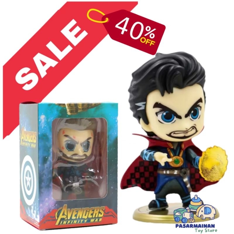 Action figure Avengers Infinity War Cosbaby Doctor Strange Bobble head