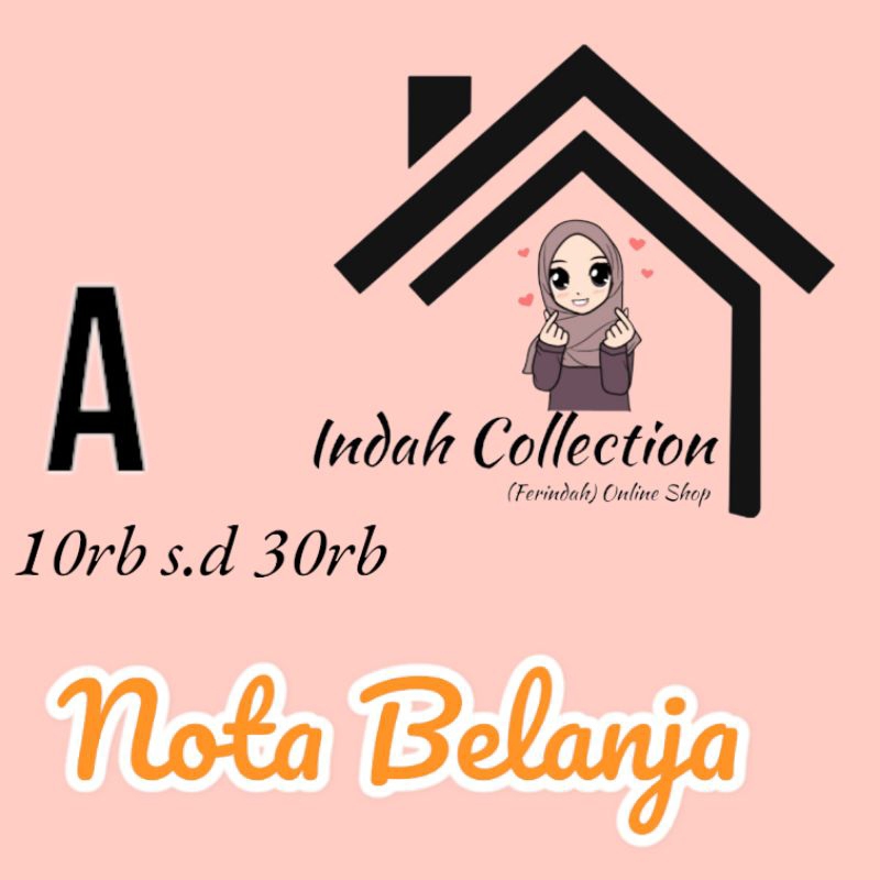

Nota Belanja 10rb sampai 30rb