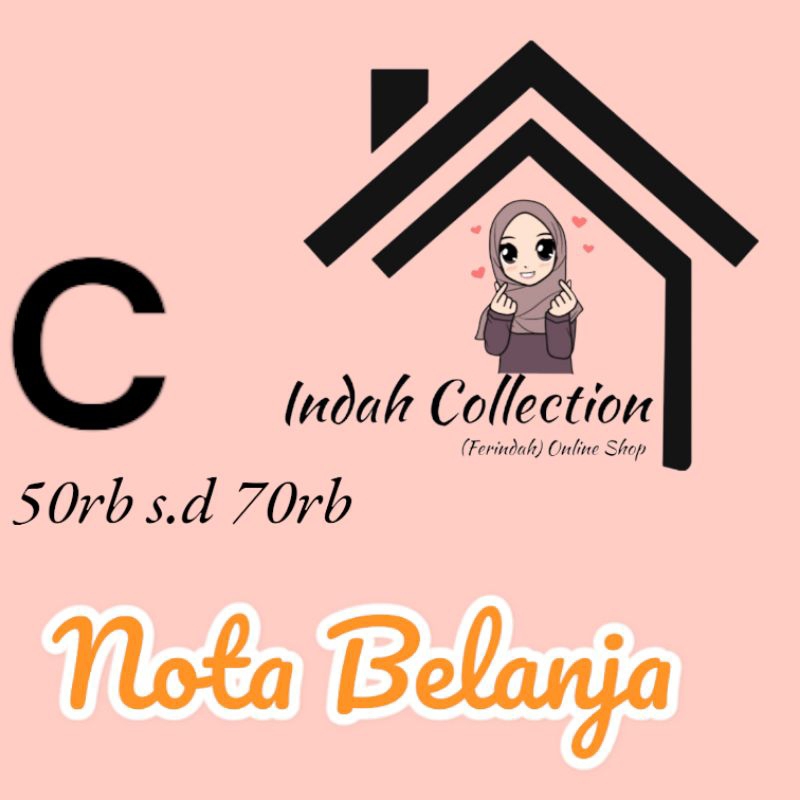

Nota Belanja 50rb sampai 70rb