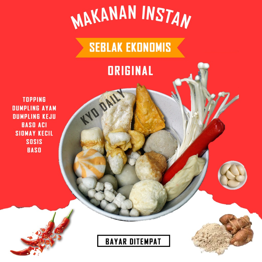 

seblak instan seafood asli Garut