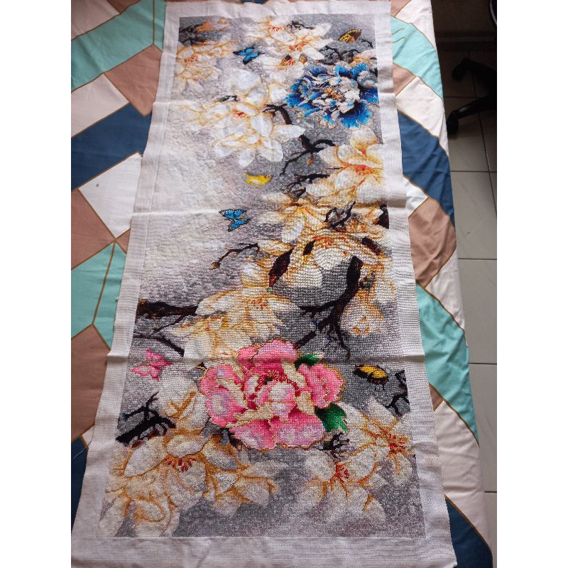 kristik jadi bunga tinggal bingkai