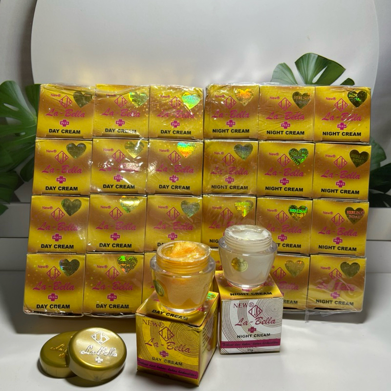 LUSINAN Cream Labella BPOM Siang dan Malam