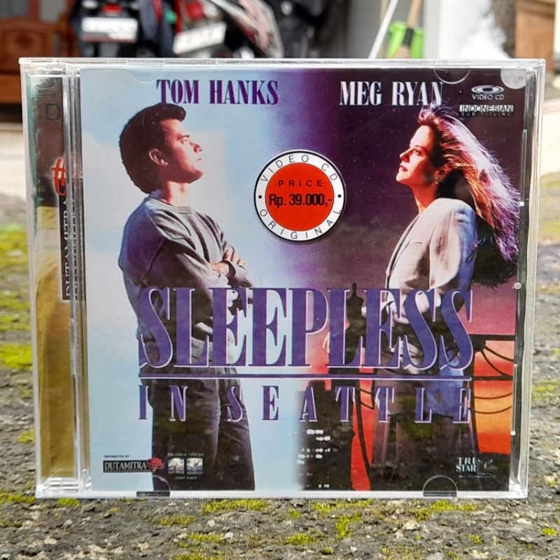 Sleepless in Seattle Tom Hanks (1993) ORIGINAL TriStar Pictures ENGLISH Audio Teks INDONESIA VCD Vid