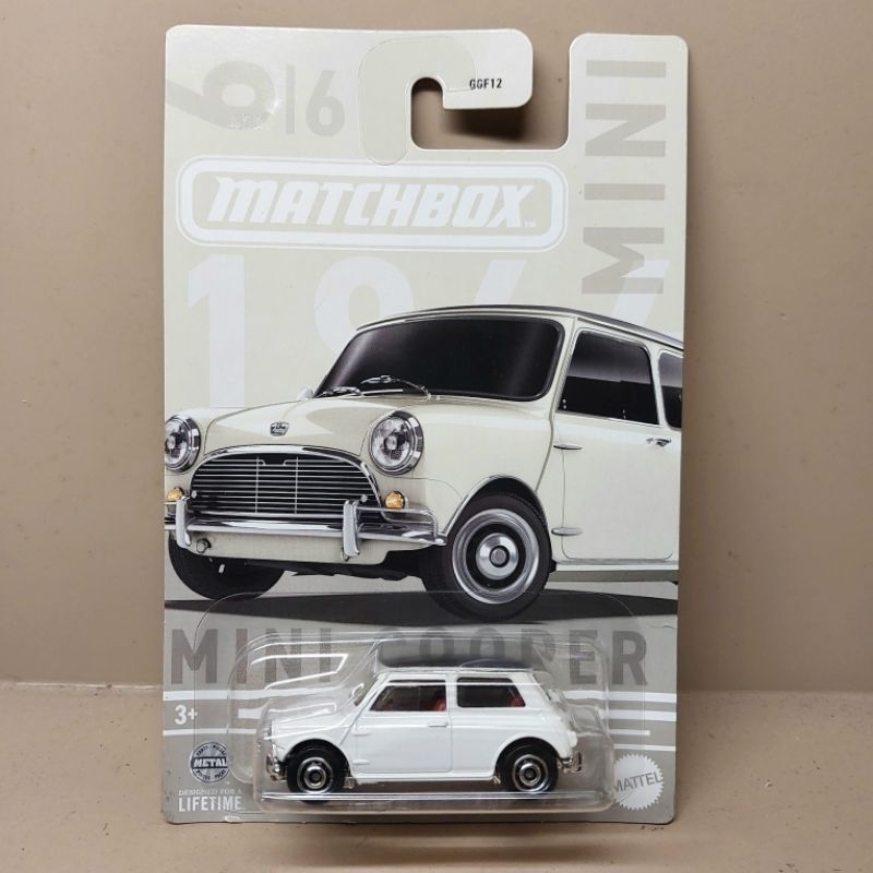 Matchbox Mini Cooper Putih