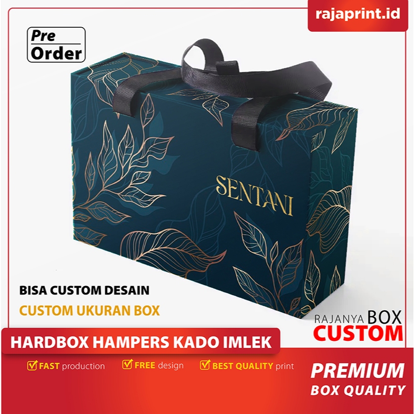 

Hardbox kue / box buka tutup tengah / hardbox custom / bloombox / hardbox / hardbox hampers / hard box
