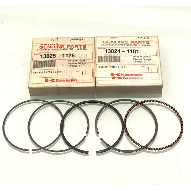 RING SET PISTON KAWASAKI KAZE OS 50 | OS 100 ORIGINAL JAPAN