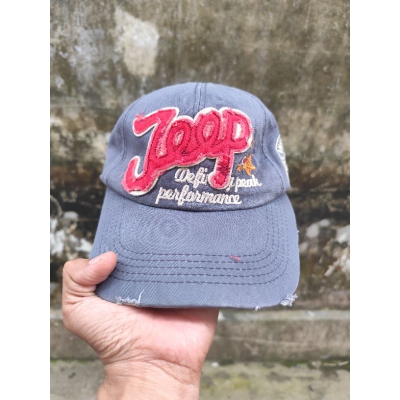 topi jeep second