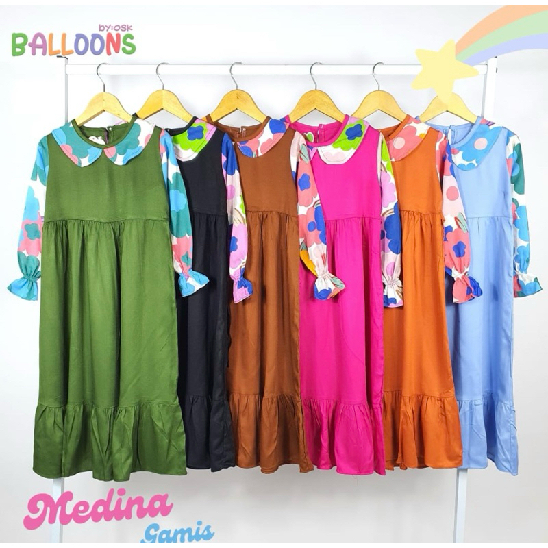 medina gamis anak premium