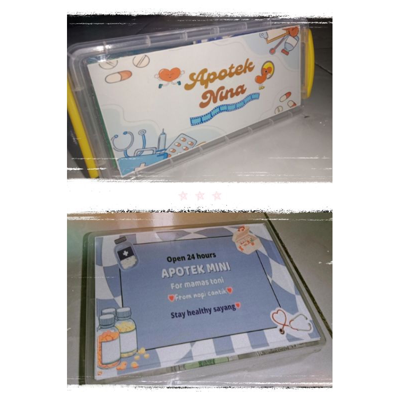

Box Apotek mini {Mini gift Boyfriend & Girlfriend}