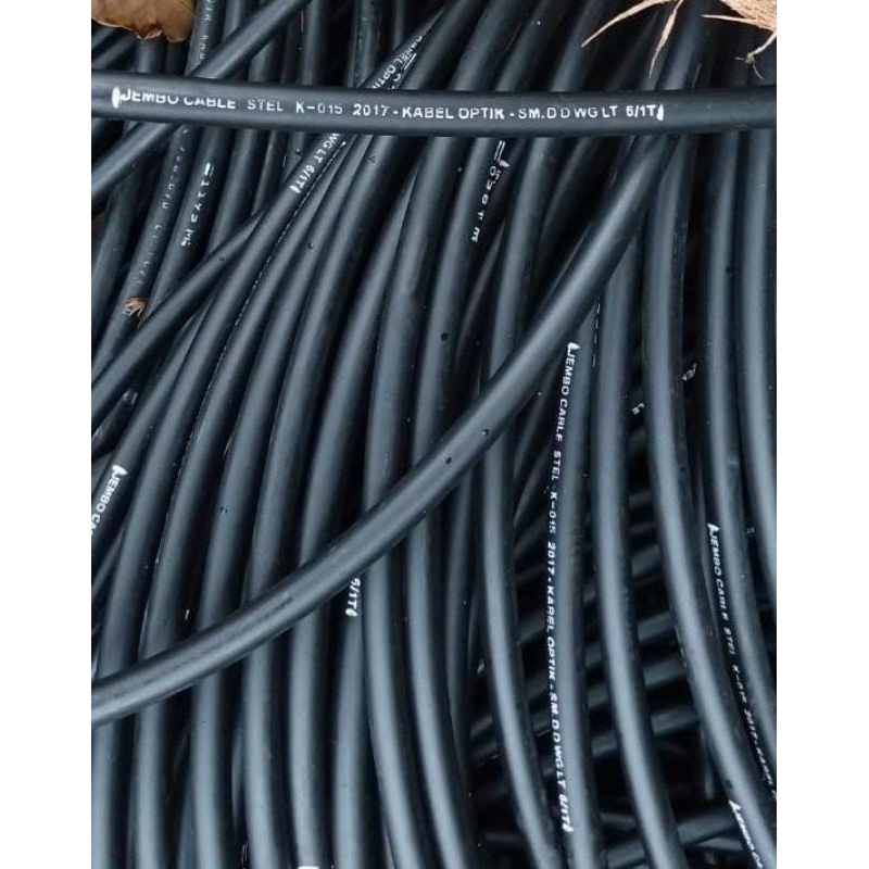Kabel Fiber Optik 6 core 1 tube SM.D Duct WG LT Jembo Cable