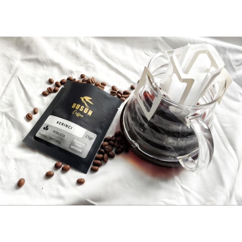 

Drip Bag Coffee Robusta Kerinci (15gr)