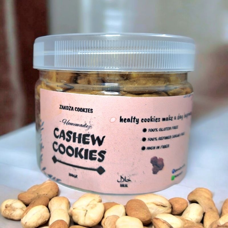 

Cashew Cookies *GLUTEN FREE & REFINED SUGAR FREE* ZAADZA.COOKIES